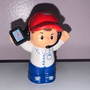 Pilot little people fisher price Toy Figure plane